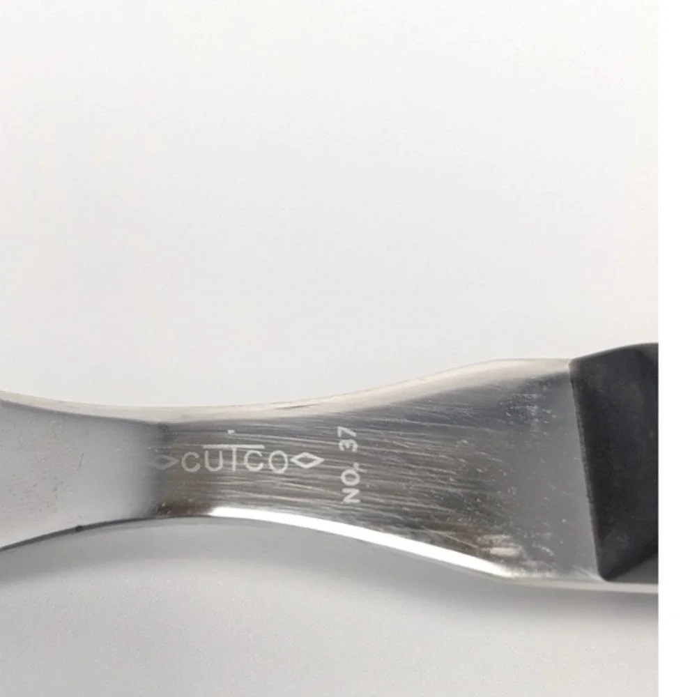 Cutco No 37 Carving Fork Dark Square Handle Meat Carving Fresh Factory Sharpened